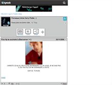 Tablet Screenshot of fics-hp.skyrock.com