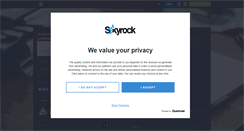 Desktop Screenshot of mega-live.skyrock.com