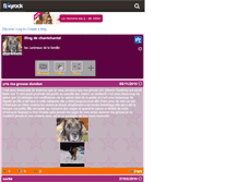 Tablet Screenshot of chantchantal.skyrock.com