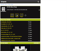 Tablet Screenshot of 45diezmuzik.skyrock.com
