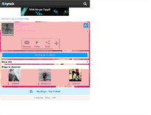 Tablet Screenshot of glossybarbie.skyrock.com