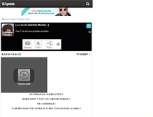 Tablet Screenshot of gabriella-story-x.skyrock.com