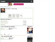 Tablet Screenshot of cass-music.skyrock.com