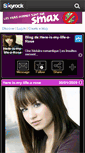 Mobile Screenshot of here-is-my-life-a-rose.skyrock.com
