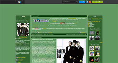 Desktop Screenshot of greendayattitude.skyrock.com