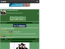 Tablet Screenshot of greendayattitude.skyrock.com