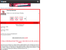 Tablet Screenshot of fake-star-montante.skyrock.com