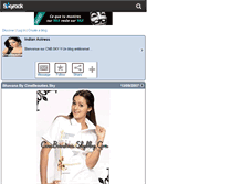 Tablet Screenshot of cinebeauties.skyrock.com
