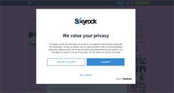 Desktop Screenshot of blackxyuzi.skyrock.com