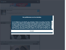 Tablet Screenshot of mariejulie18.skyrock.com