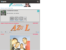 Tablet Screenshot of anounizm-4-ever.skyrock.com