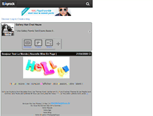 Tablet Screenshot of han-cool-heure.skyrock.com