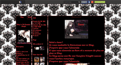 Desktop Screenshot of ficvampire-knight.skyrock.com