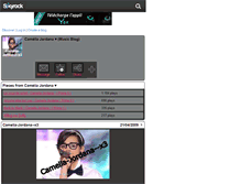 Tablet Screenshot of camelia-jordana--x3.skyrock.com