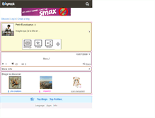 Tablet Screenshot of ess--en--ciel.skyrock.com