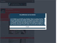 Tablet Screenshot of petitdelires69.skyrock.com