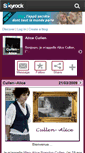 Mobile Screenshot of cullen--alice.skyrock.com