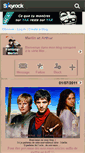 Mobile Screenshot of fantasy-merlin.skyrock.com