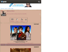 Tablet Screenshot of fantasy-merlin.skyrock.com