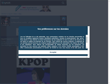 Tablet Screenshot of kpop-star.skyrock.com