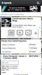 Mobile Screenshot of celloprod-officiel.skyrock.com