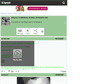 Tablet Screenshot of christophe-mae-13330.skyrock.com