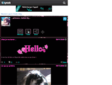 Tablet Screenshot of hellocindy.skyrock.com