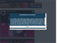 Tablet Screenshot of princesse-59100.skyrock.com