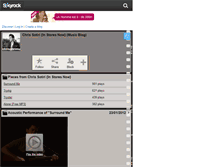 Tablet Screenshot of chrisotirimusic.skyrock.com