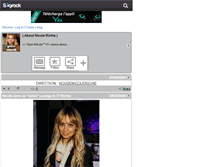 Tablet Screenshot of glam-niicole.skyrock.com