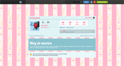 Desktop Screenshot of cerisemarion.skyrock.com