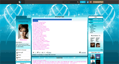 Desktop Screenshot of amazingsara.skyrock.com