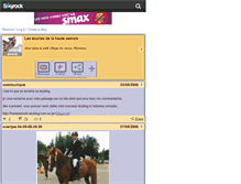 Tablet Screenshot of ecurie.skyrock.com