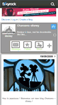 Mobile Screenshot of chansons--disney.skyrock.com