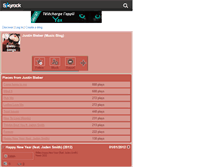 Tablet Screenshot of biebs-songs.skyrock.com