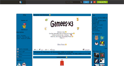 Desktop Screenshot of gamees-x3.skyrock.com