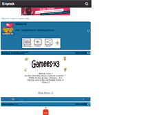 Tablet Screenshot of gamees-x3.skyrock.com
