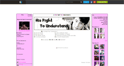 Desktop Screenshot of his-fight-to-understand.skyrock.com