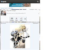 Tablet Screenshot of folie-mangas.skyrock.com