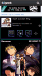 Mobile Screenshot of gundamwingslash.skyrock.com