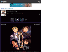 Tablet Screenshot of gundamwingslash.skyrock.com