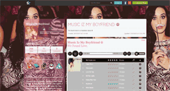 Desktop Screenshot of musicizmyboyfriend.skyrock.com