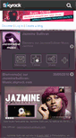 Mobile Screenshot of jazminesullivan-music.skyrock.com