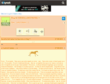 Tablet Screenshot of horses-lxdestroyed.skyrock.com