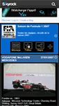 Mobile Screenshot of f1-2007.skyrock.com