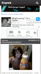 Mobile Screenshot of cookiefromthedarkside.skyrock.com