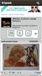 Mobile Screenshot of cloclo68.skyrock.com