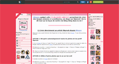 Desktop Screenshot of blingee-officiel.skyrock.com