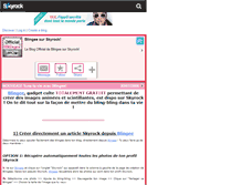 Tablet Screenshot of blingee-officiel.skyrock.com