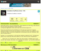 Tablet Screenshot of csa-association.skyrock.com